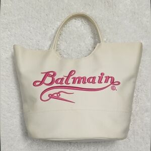 Balmain Canvas Tote Bag